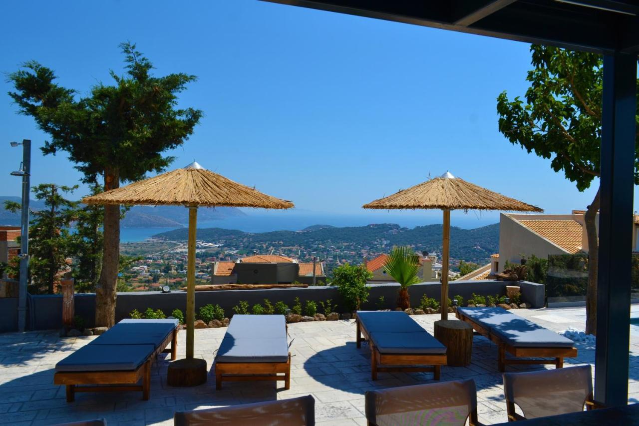 "Stergiou Luxury Apartments" Με Κοινη Πισινα Saronida 외부 사진