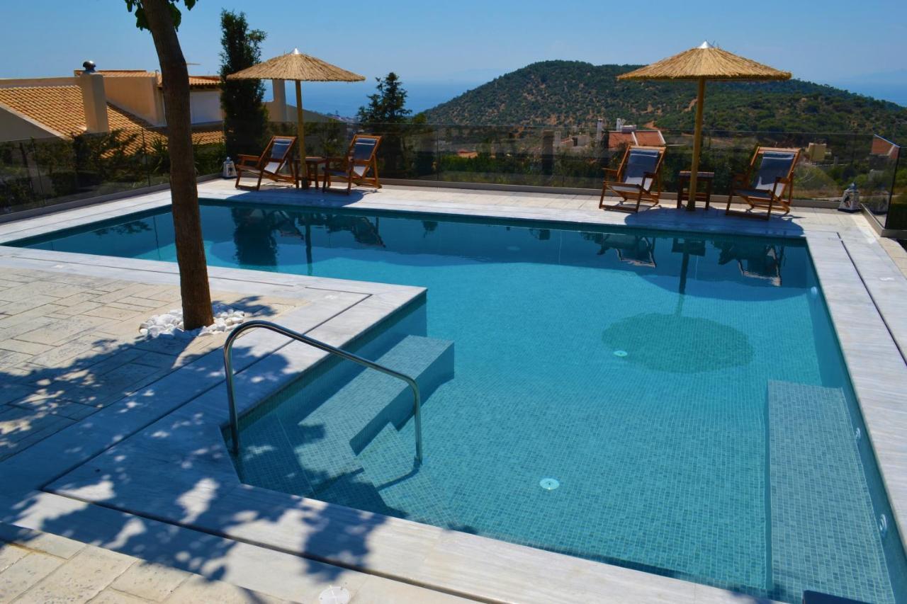 "Stergiou Luxury Apartments" Με Κοινη Πισινα Saronida 외부 사진