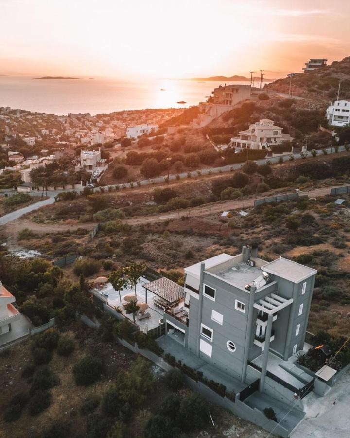 "Stergiou Luxury Apartments" Με Κοινη Πισινα Saronida 외부 사진