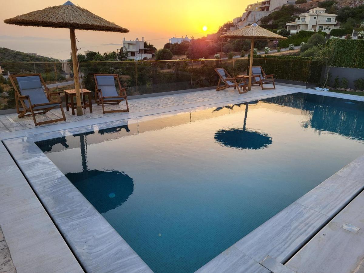 "Stergiou Luxury Apartments" Με Κοινη Πισινα Saronida 외부 사진