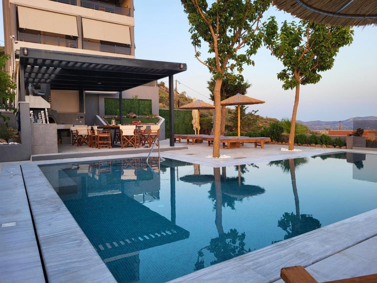 "Stergiou Luxury Apartments" Με Κοινη Πισινα Saronida 외부 사진