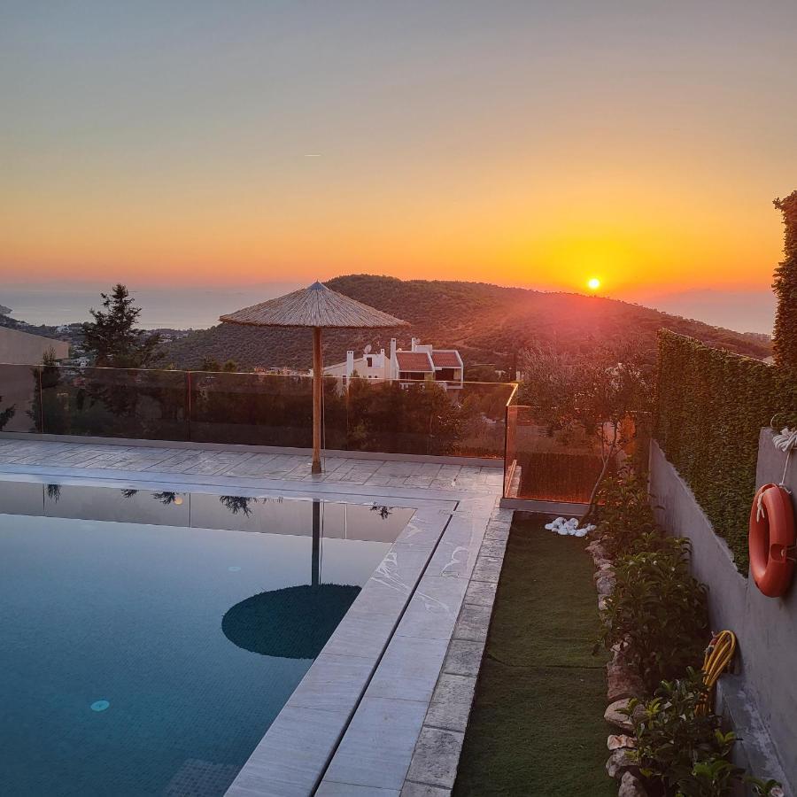 "Stergiou Luxury Apartments" Με Κοινη Πισινα Saronida 외부 사진
